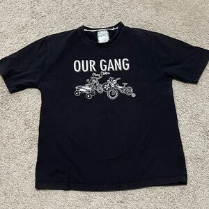 "Play Cloths" brand logo and an "Our Gang" design Tee